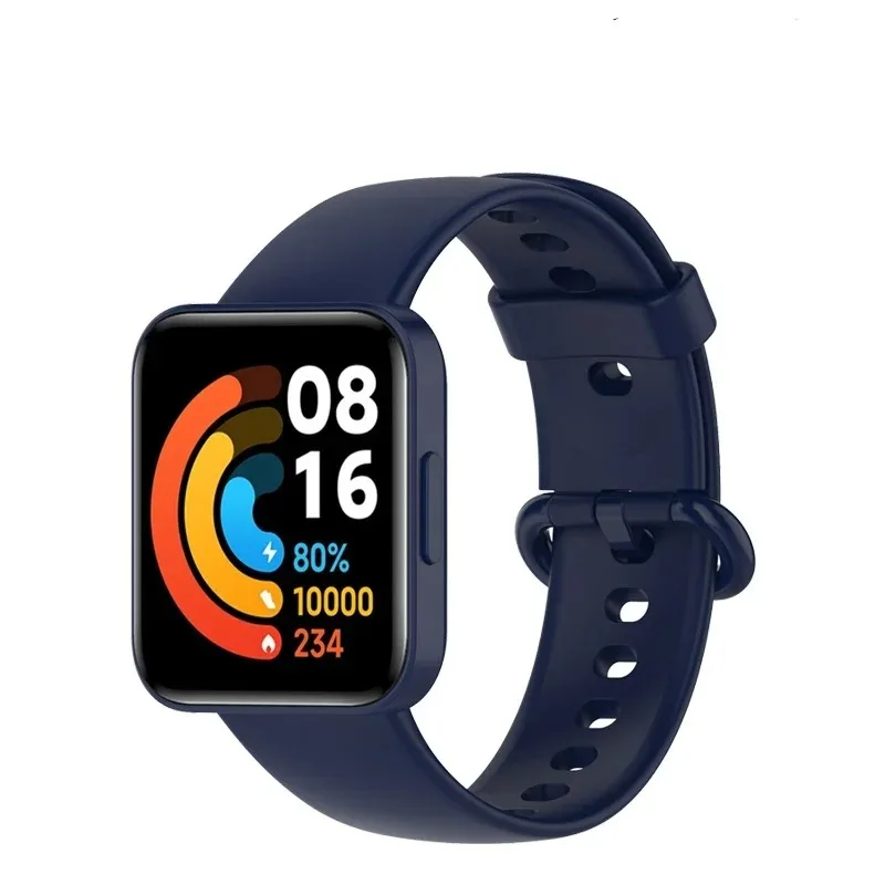 Originele siliconen band voor Xiaomi Watch 2 Lite Comfortabele vervangende polsband Redmi Watch 2 Lite Armbandaccessoires Correa