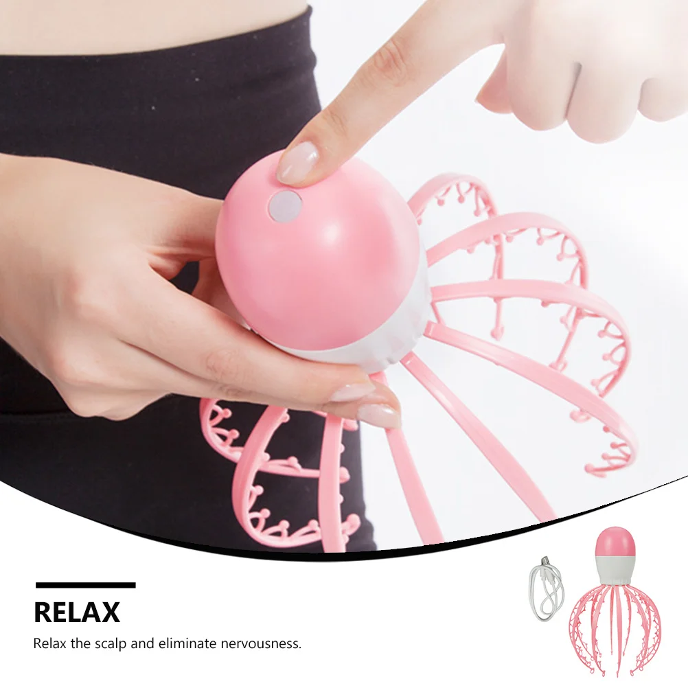 

Massage Claws Scalp Massaging Tool Head Guasha Scraping Massager Hair Handheld Multi-function Abs Octopus