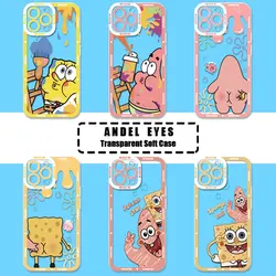 Etui na telefon SpongeBob Patrick Star para do Infinix Note 40PRO 30 30 12 Vip 12 g96 11 10 Tecno Camon 30 20 19 Pova 6 5 PRO etui