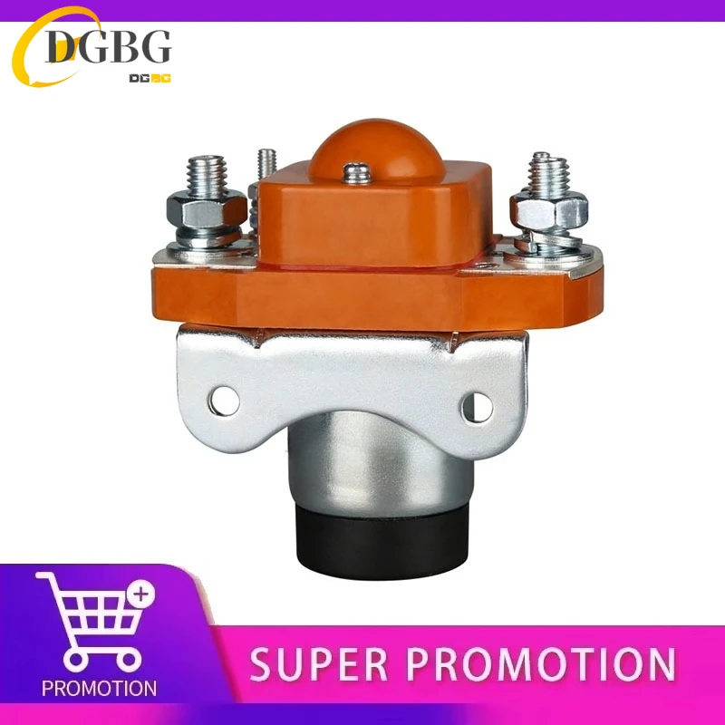 MZJ-200A ZJ200A SZJ200A DC24V 48V 12V DC Contactor for Electric Vehicle Forklift Battery Car Tractor Winch Motor 1NO Normal Open