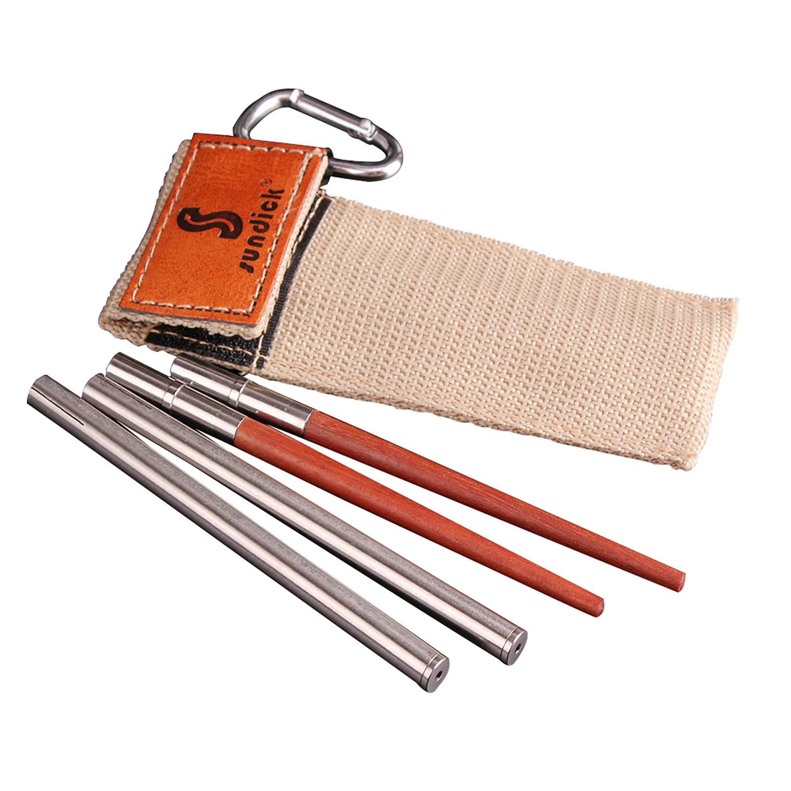 Retractable Chopsticks Ultralight Collapsible Travel Chopsticks with Storage Bag Camping Chopsticks Ergonomic for Outdoor Travel