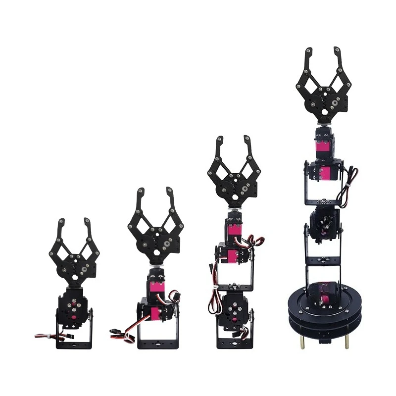 Degree of freedom mechanical arm claw, intelligent handling trolley gripper