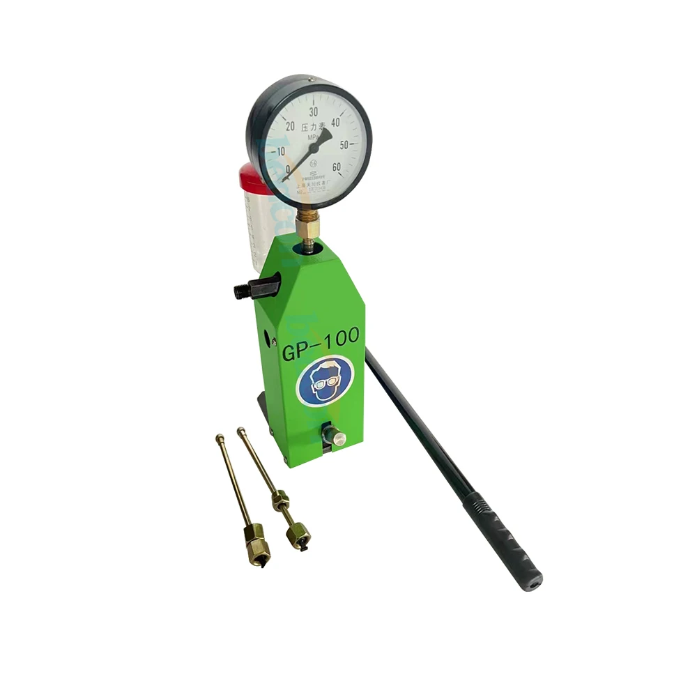 Diesel Injector Pressure Tester Hand Injector Checker Nozzle Test Tool for Automobile Tractor Injectors