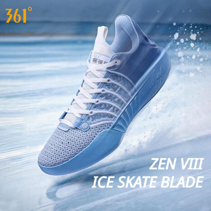 

361 DEGREES ZEN 8 AG Men Combat Basketball Shoe Shock-Absorb Rebound Wear-resistant Protection Anti-slip Male Sneakers 572621109