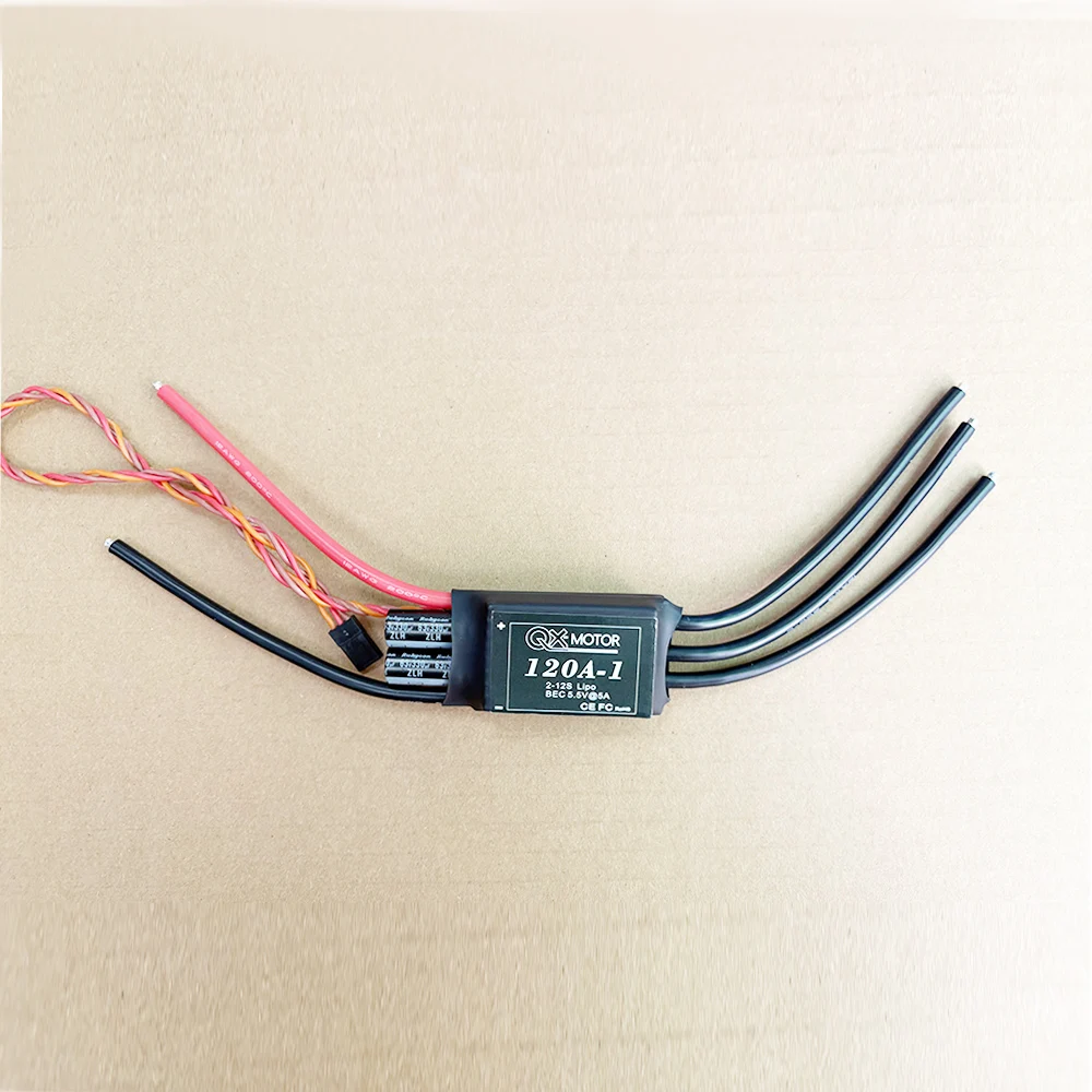 QX-MOTOR 80mm 12 lame canalisé ventilateur ensemble POUR QF-3748/3538 1000/2000KV brushless moteur et 80A/120A électriquement drone accessoires