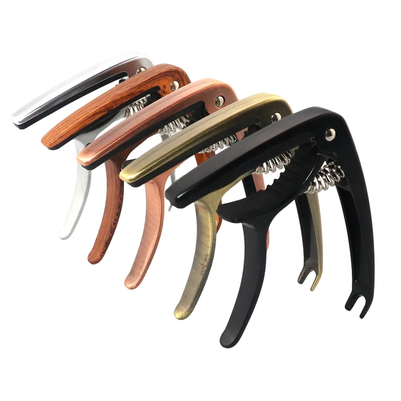 

STLF High Quality Zinc Alloy Acoustic Electric Ukulele Personalized Guitar Capo