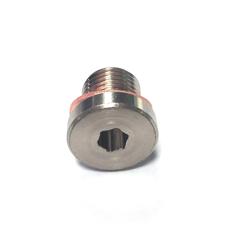 Universal carbon steel Bung M12x1.25 O2 Lambda Oxygen Sensor Socket Plug Adapter Fittings With Washer