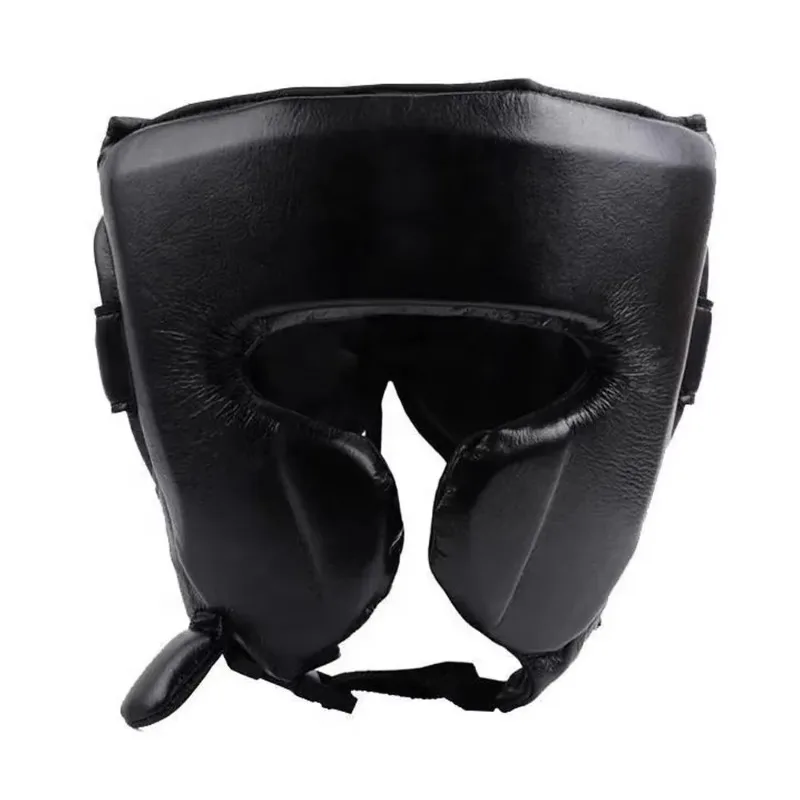Custom Logo Leather Boxing Suit Training Boxing Gloves Head Protector Groin Sheath Suit All Sizes Colors