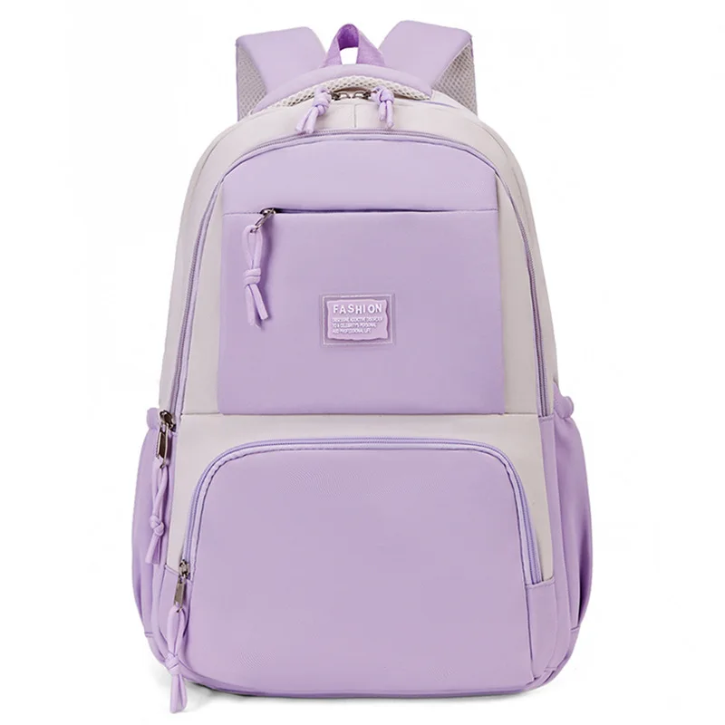 Sacs d'école de grande capacité pour garçons et filles, sac à dos de voyage léger et décontracté pour collège et primaire