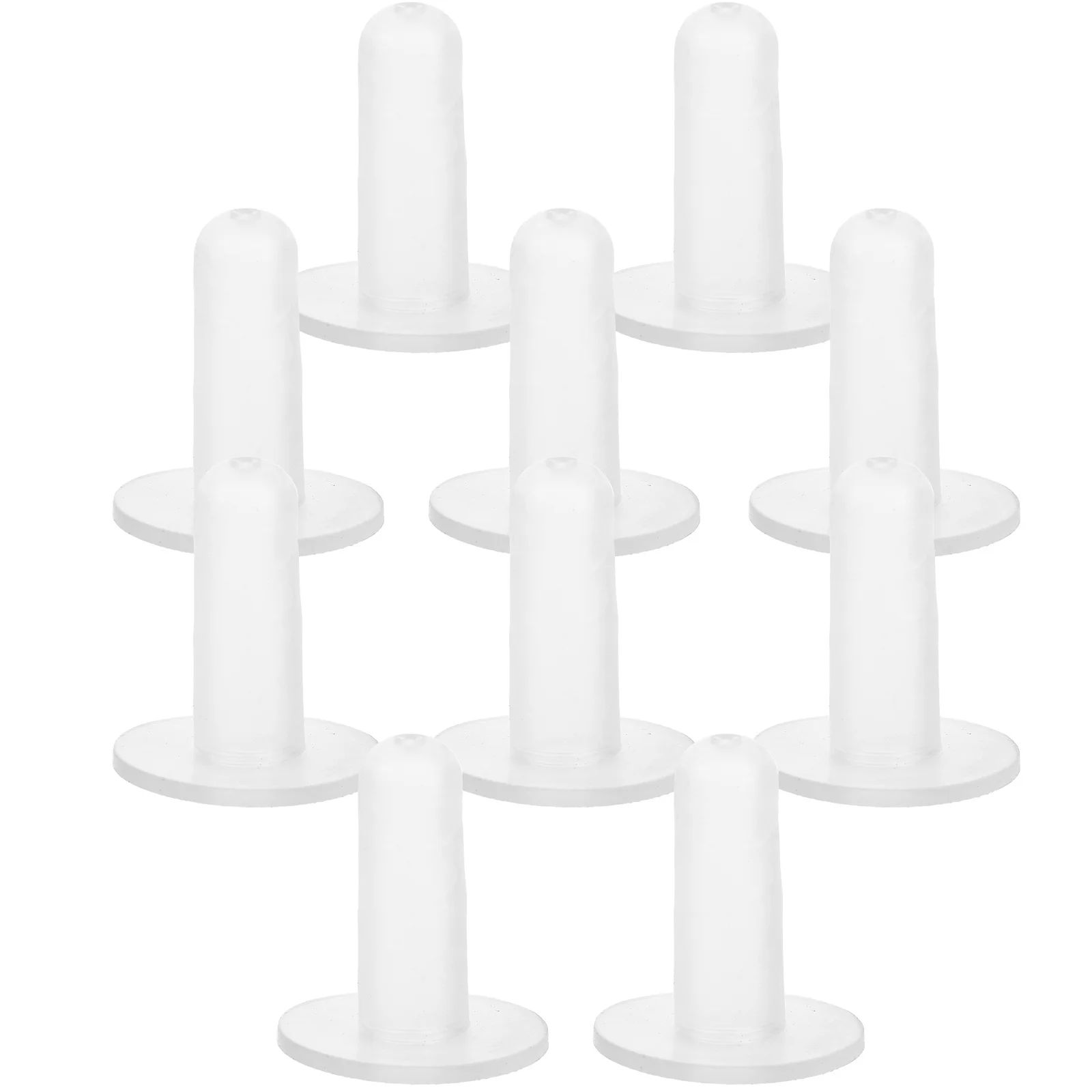 

10Pcs Small Animal Nursing Bottle Nipple Set Rubber Milk Feeder Tips for Lamb Goat Cattle Pig Farm Livestock Care Use