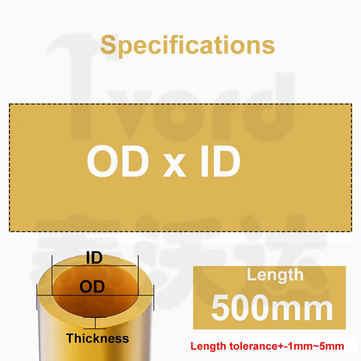 

2Pcs Length 500mm H62 Brass Tube Pipe Outer Diameter 0.8mm 0.9mm 1mm 1.2mm 1.5mm 1.8mm 2mm 2.5mm 3mm 3.5mm 4mm 4.5mm 5mm 5.5mm