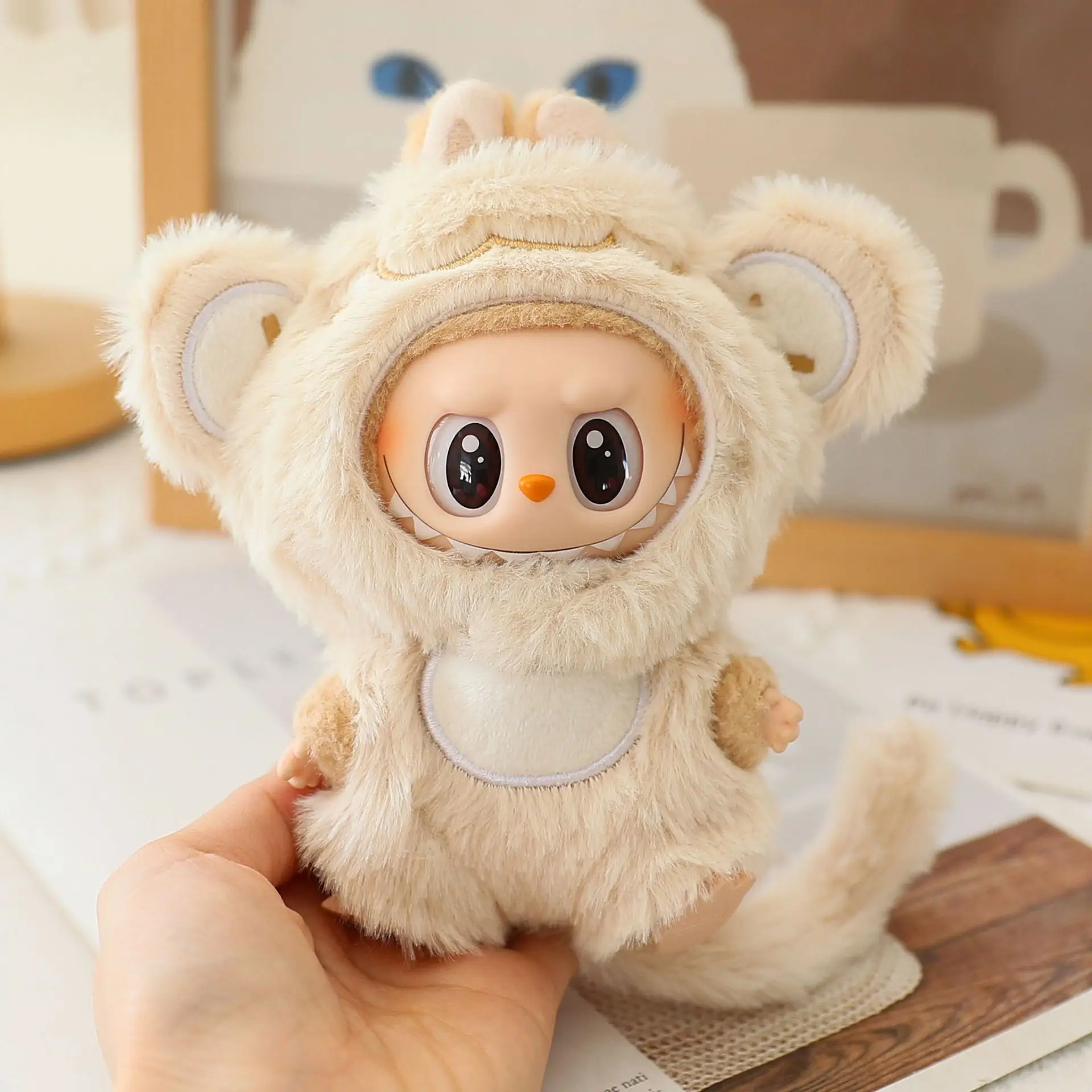 

Suitable for Labubu clothing, pretending to be animal monkey clothes, Party Outfit doll clothes