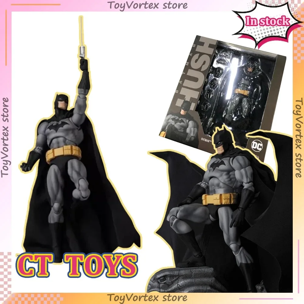

IN STOCK CT Toys Batman Figure Batman Mafex 126 Action Figures DC Justice League Hush Figurine The Dark Knight Collection Toy