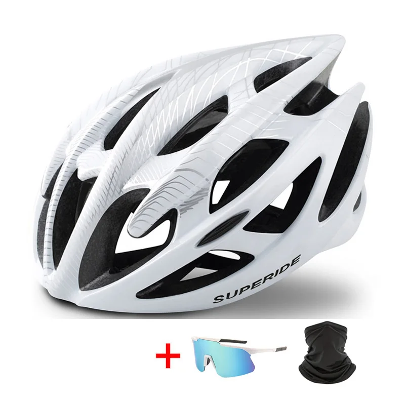 

SUPERIDE Ultralight Riding Cycling Helmet In-mold Road Bike Mountain Bike Helmet Men Women MTB Bicycle Helmet