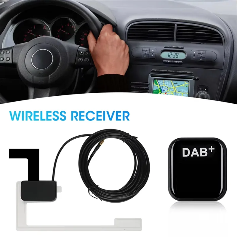 

N26R-DAB+ Antenna For Android Car Radio With USB Adapter GPS Stereo DAB Receiver Player For Europe Universal Signal