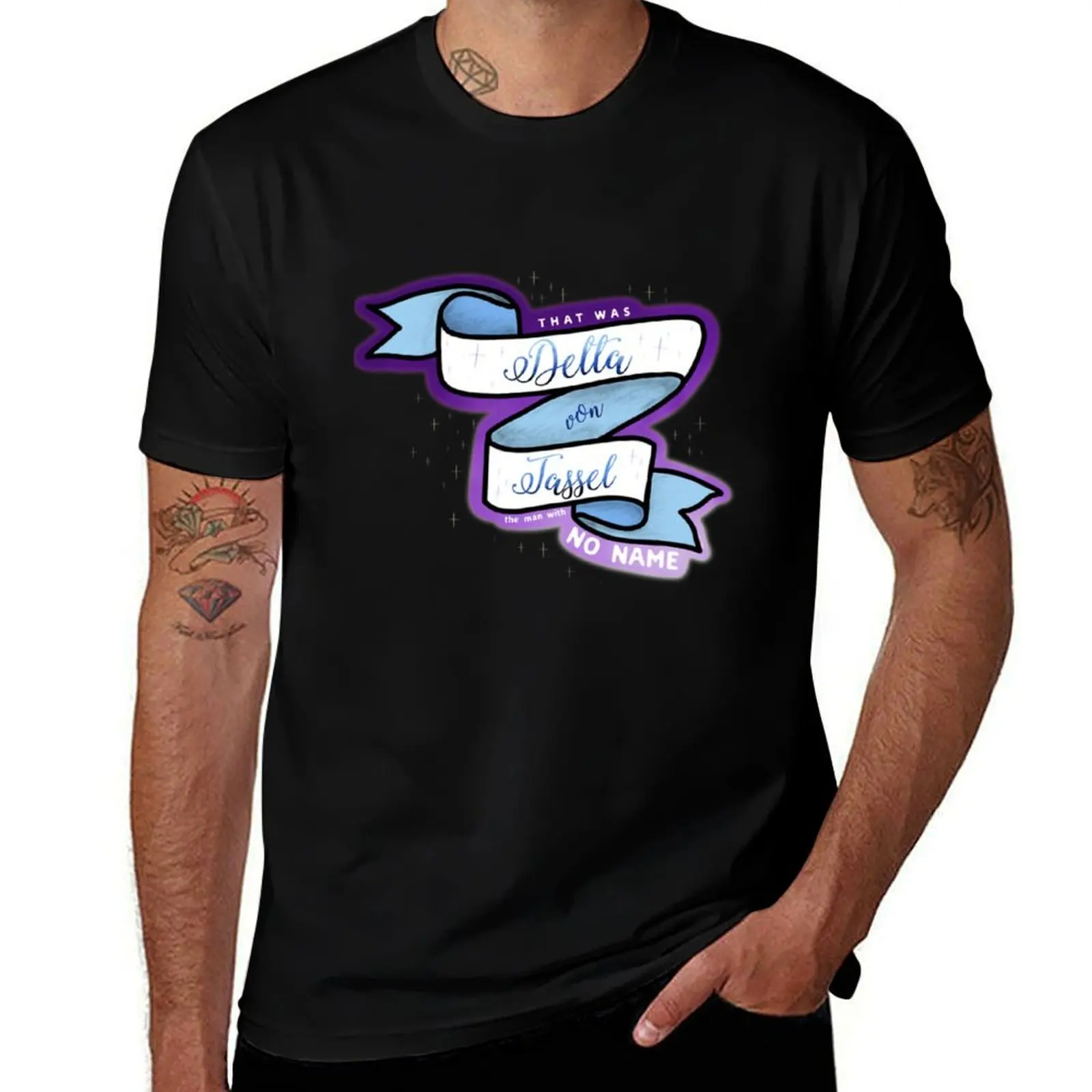 Delta Von Tassel T-Shirt Comfortable Workout Short Sleeve Shirt T-Shirt