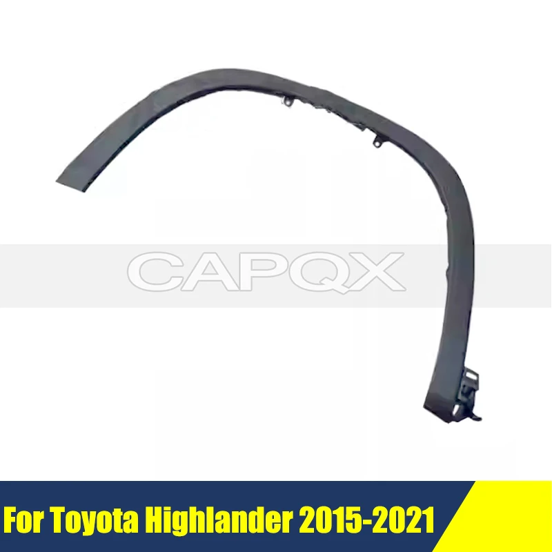 

Front/Rear Car Wheel Arch Moulding For Toyota Highlander 2015-2021 Fender Eyebrows Wheel Arches Car Assecories