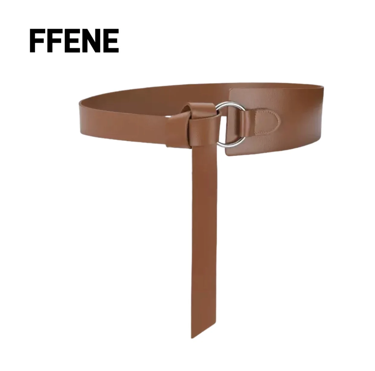 

New style, Korean-inspired design, minimalist belt design, fashionable decorative dress, versatile genuine leather belt, women's