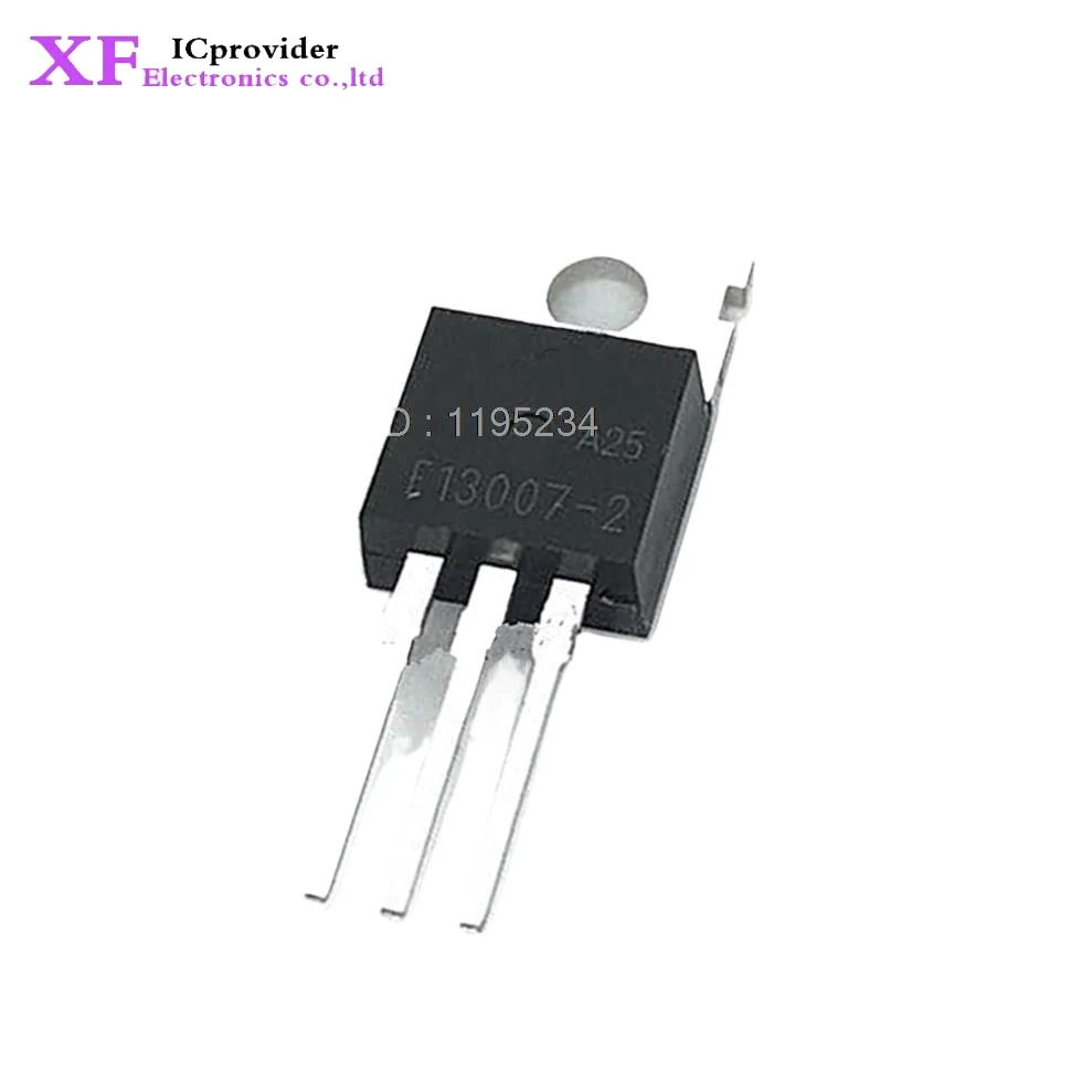 100 unids/lote MJE13007 MJE13007-2 IC de la mejor calidad