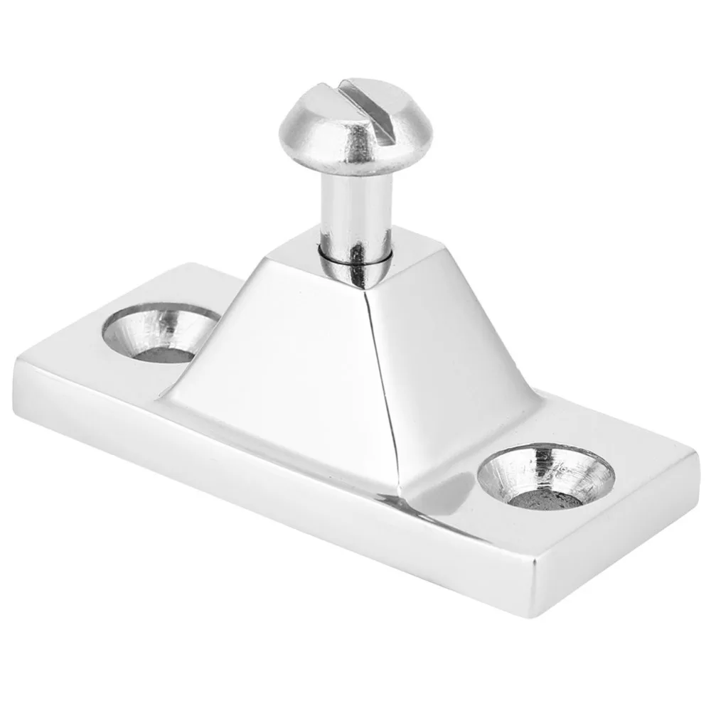 2pcs Durable 55x20mm Deck Hinge Marine Grade Pyramid-Shape Base Marine Hinge Side Mount Hinge For Boat
