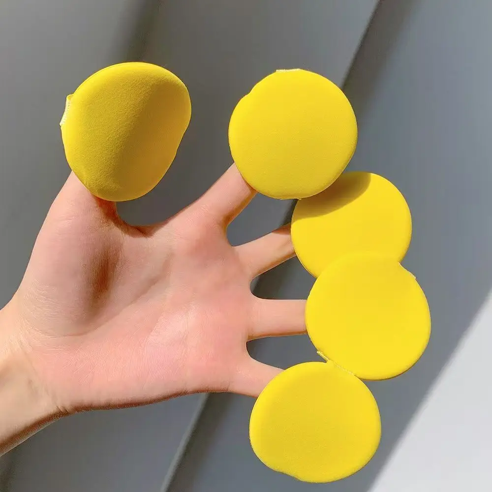 إسفنجة ناعمة جافة ورطبة ذات الاستخدام المزدوج يمكن استخدامها على كلا الجانبين سهلة التركيب ولا تأكل مسحوقًا مريحًا