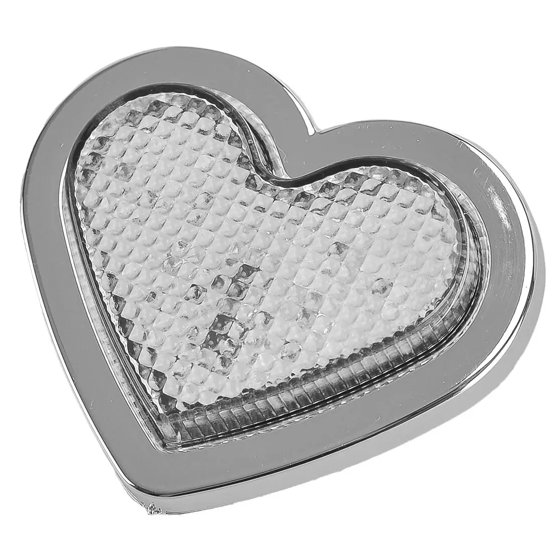 Heart Shaped Side Marker LED Light Turn Signal Indicator Lamp White fit for 12-24V Cars Vans Trucks Trailers