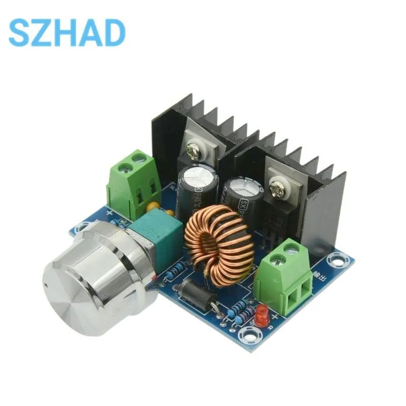 XH-M401 DC-DC Step Down Buck Converter Voedingsmodule Xl4016e1 Pwm Instelbaar 4-40V Naar 1.25-36V Step Down Board 8a 200W