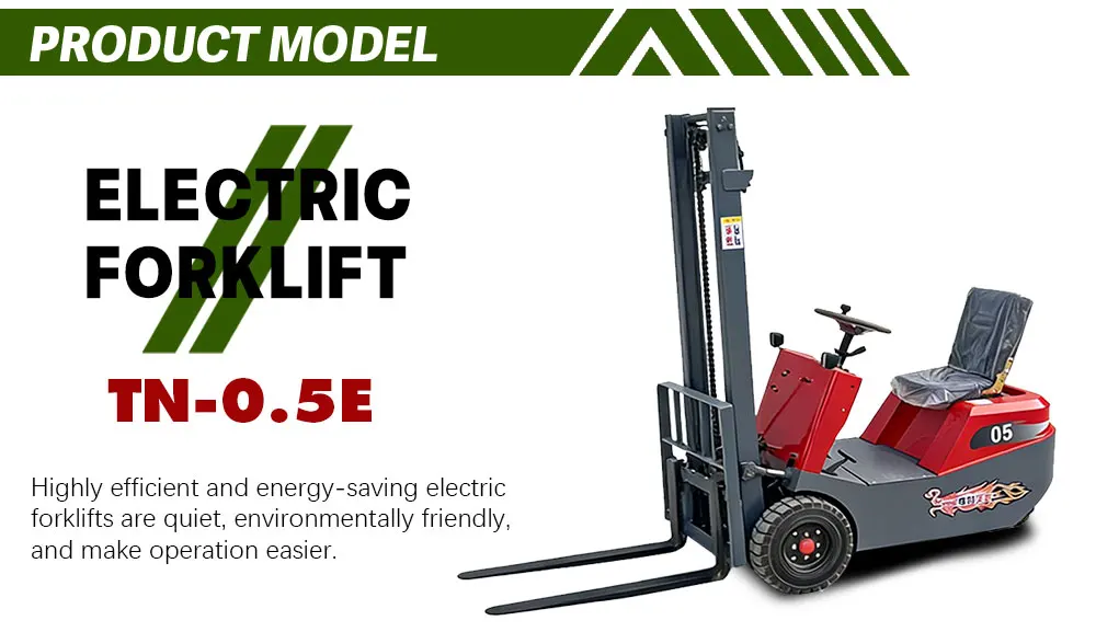 Ab Werk installierte vollelektrische Gabelstapler, anpassbare elektrische Gabelstapler, hochwertige Mini-Gabelstapler für Hebevorgänge – Detail 3