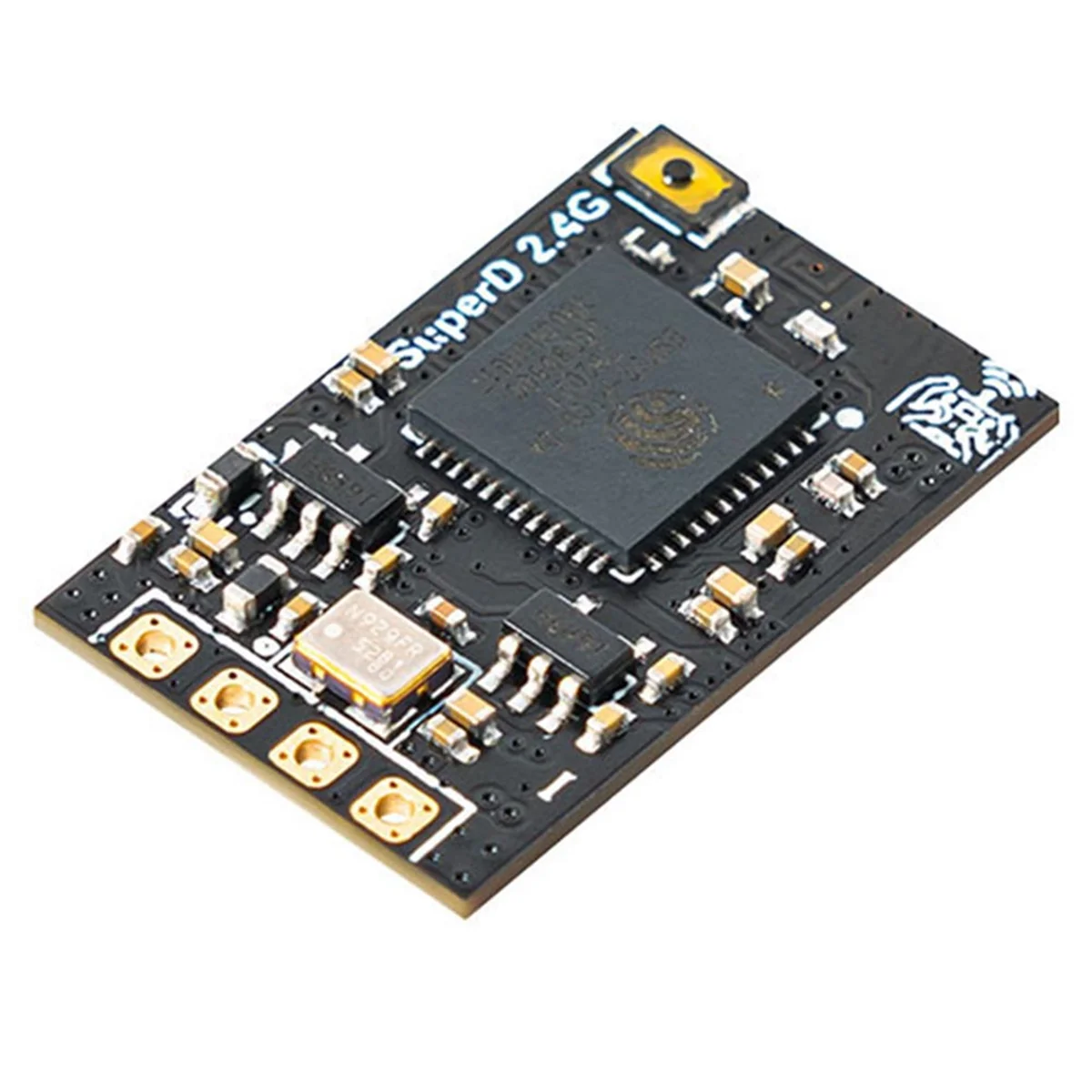 A16Z SuperD ELRS 2.4G Diversity Receiver ExprssLRS RX 2T Antennas TCXO for RC FPV Long Range/Freestyle Drone