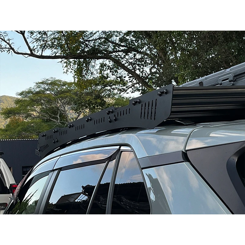 Durable Rooftop Cargo Holding Bracket Solid Construction Aluminum Alloy Auto Exterior Accessories Modern SUV