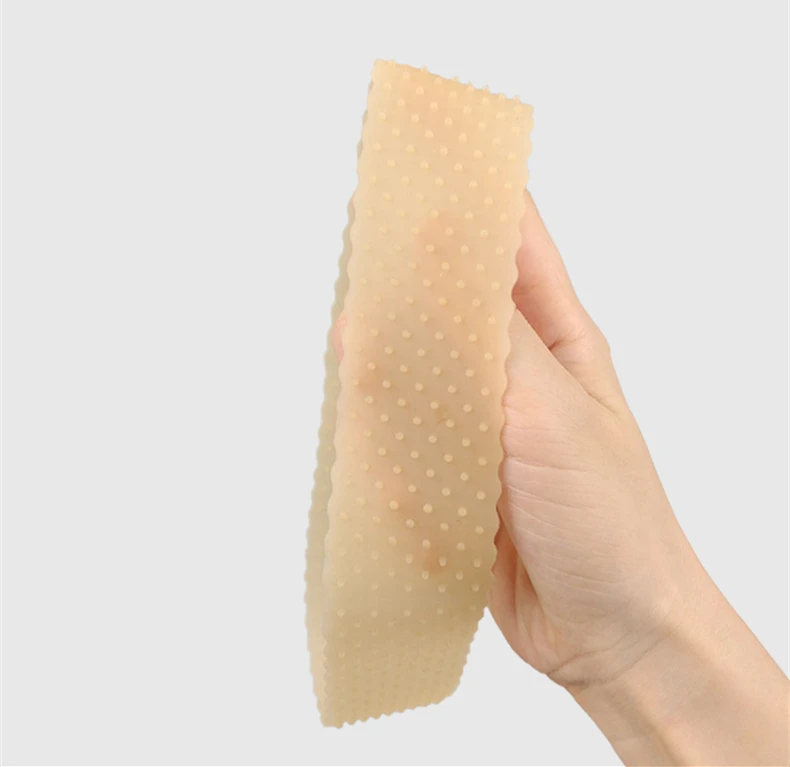 1 x nahtloses, rutschfestes Silikon-Perücken-Haarband mit dehnbarer Silikon-Perückenkappe für Perücke und Sport, Yoga