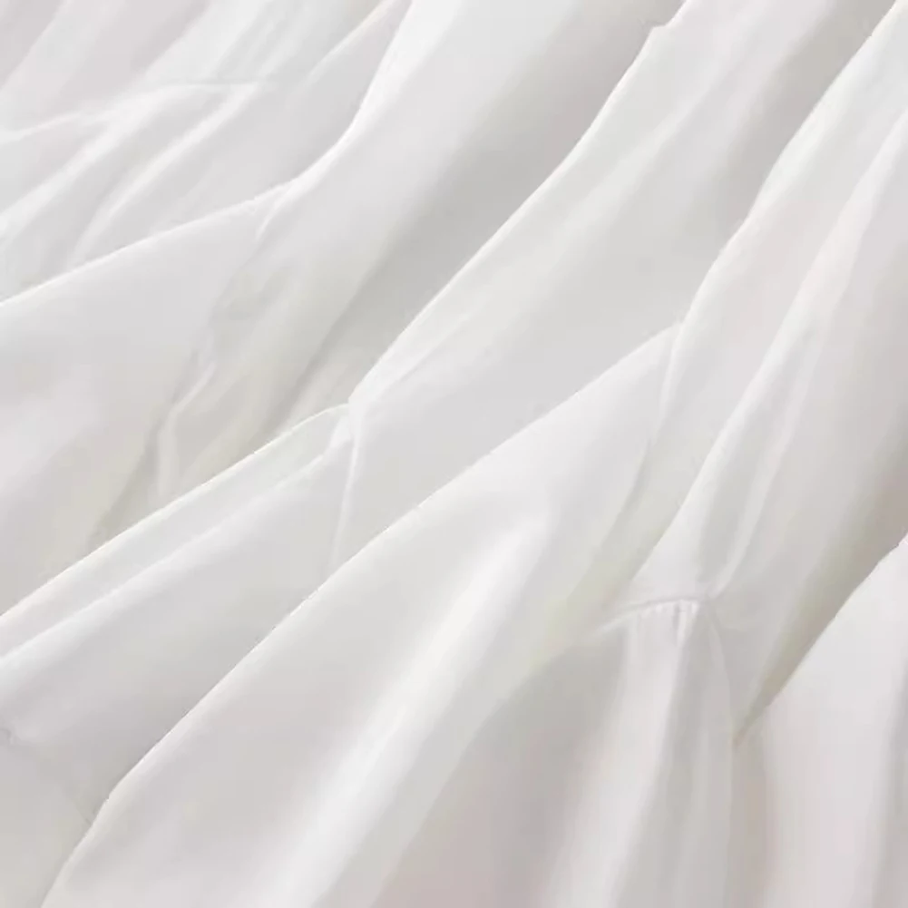 여성용 우아한 프릴 짧은 스커트, 플리츠 스커트, 하이웨이스트 스커트, 여름 신상