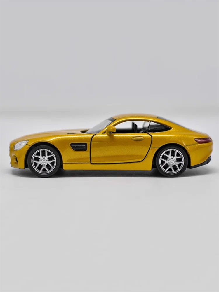 다이캐스트 체중계 벤츠 AMG-GT 합금 모델, 자동차 모델 완성 시뮬레이션 컬렉션, 자동차 선물 장난감, 1:36