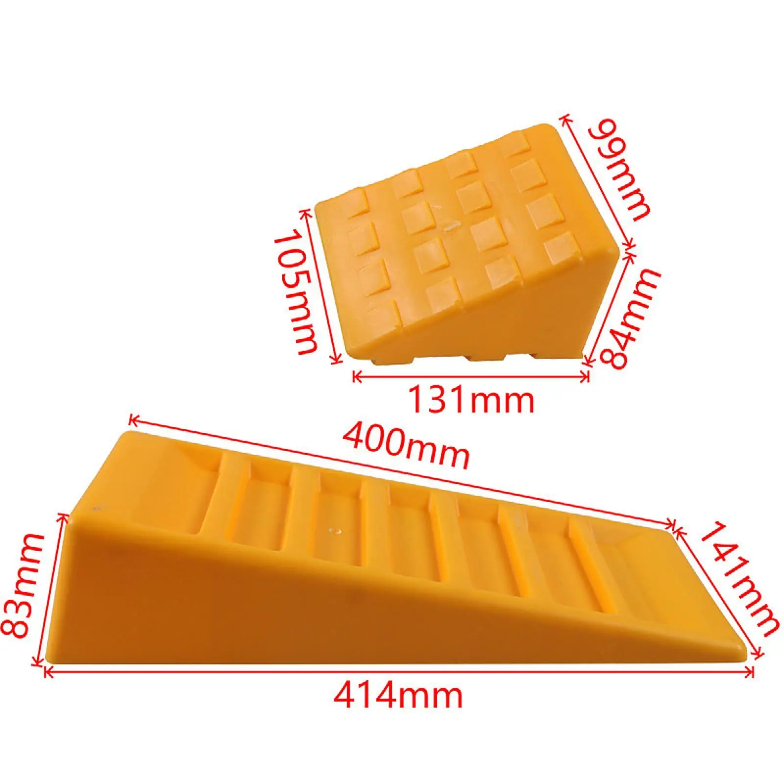 2 قطع المعسكر مستوي RV كتل التسوية المحمولة المعسكر عجلة السيارات التسوية منحدر لشاحنة المنازل المتنقلة مركبة SUV #6