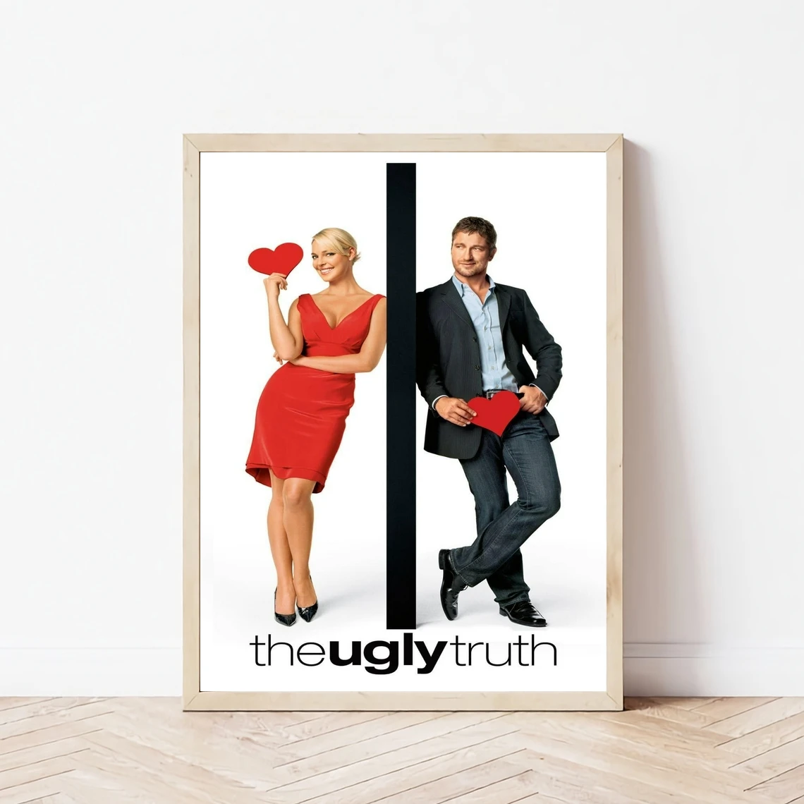 The Ugly Truth (2009) Movie Poster Star Actor Art Cover Canvas Print Decorative Painting (No Frame)