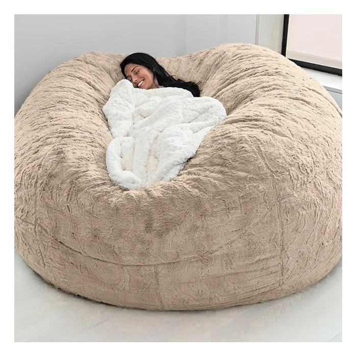 Couch Lazy Air Sofa Hammock Square  Inflatable Lazy Boy Sofas Beanbag Chair Xl Bean Bag with Memory Foam