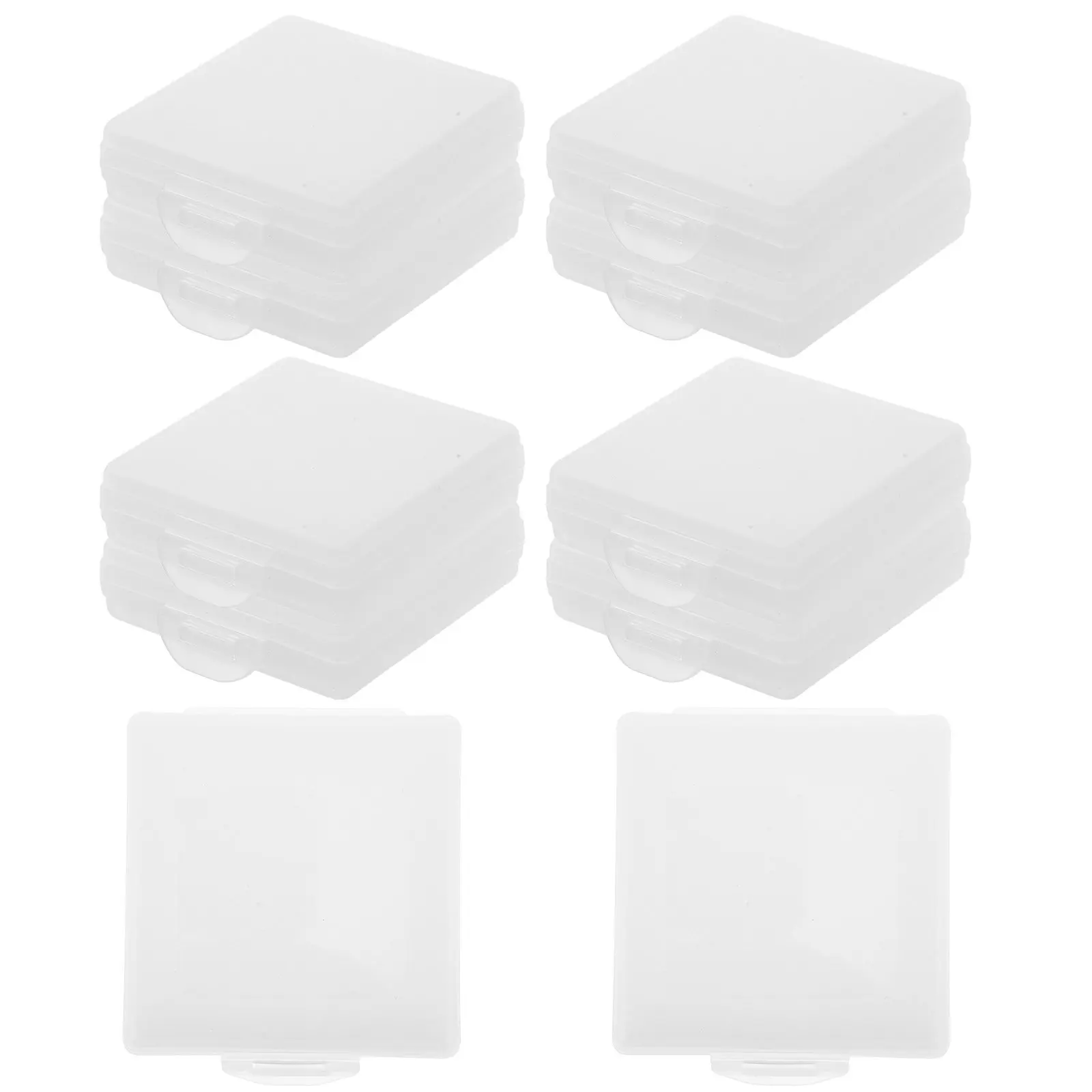 10Pcs Anti Static Box for Electronics 1.9x0.6 Electronic Component Organizer Storage Case Transparent Top Conductive Sponge Esd