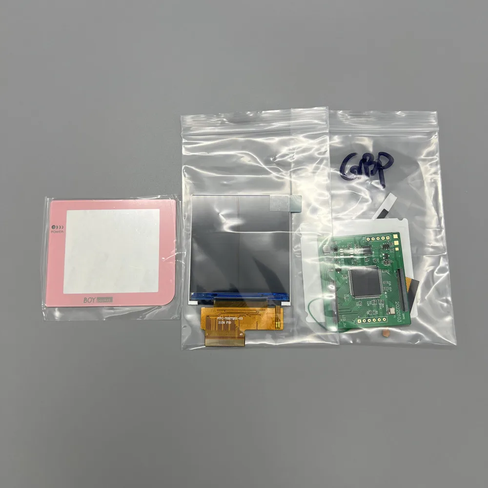 Nieuw GBP LCD-scherm. Eenvoudig te installeren 2,6 inch origineel formaat IPS LCD-scherm met hoge helderheid, geschikt voor Nintendo Gameboy Pocket