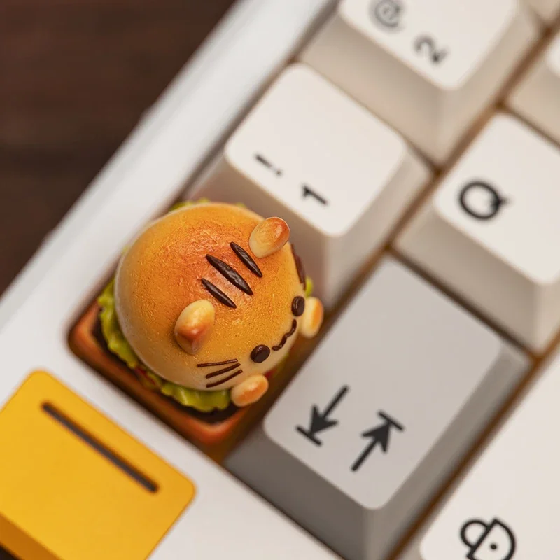 Mechanical keyboard keycap Customized enthusiasts' favorite cute handmade cat castle personalized keycap