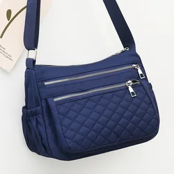 Yogodlns borsa a tracolla in Nylon da donna borsa a tracolla con cerniera multitasche impermeabile borsa a tracolla da viaggio da donna per Designer Bolsa Feminina