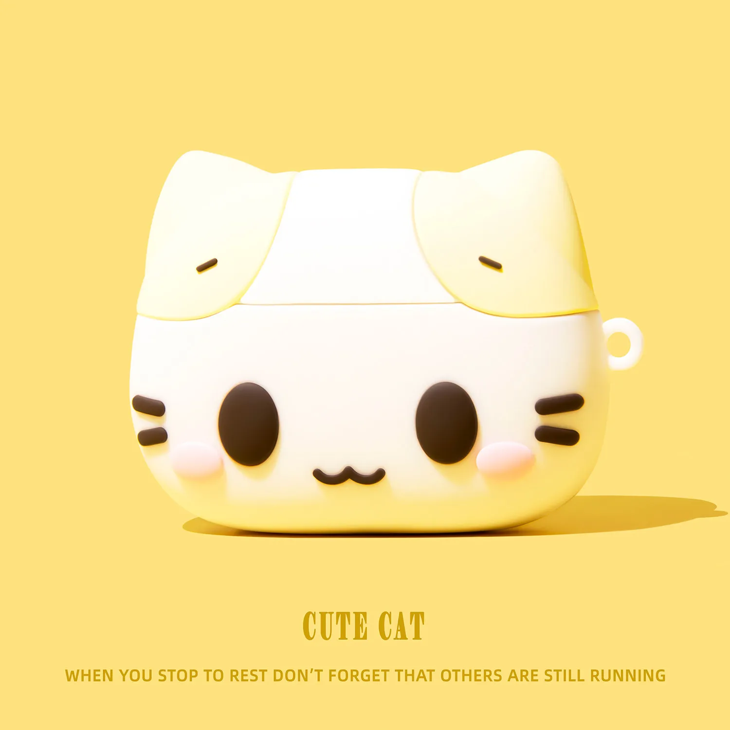 For Airpods Pro Pro 2 Pro 3 3 4 Cotton Candy Cat Silicone Ea