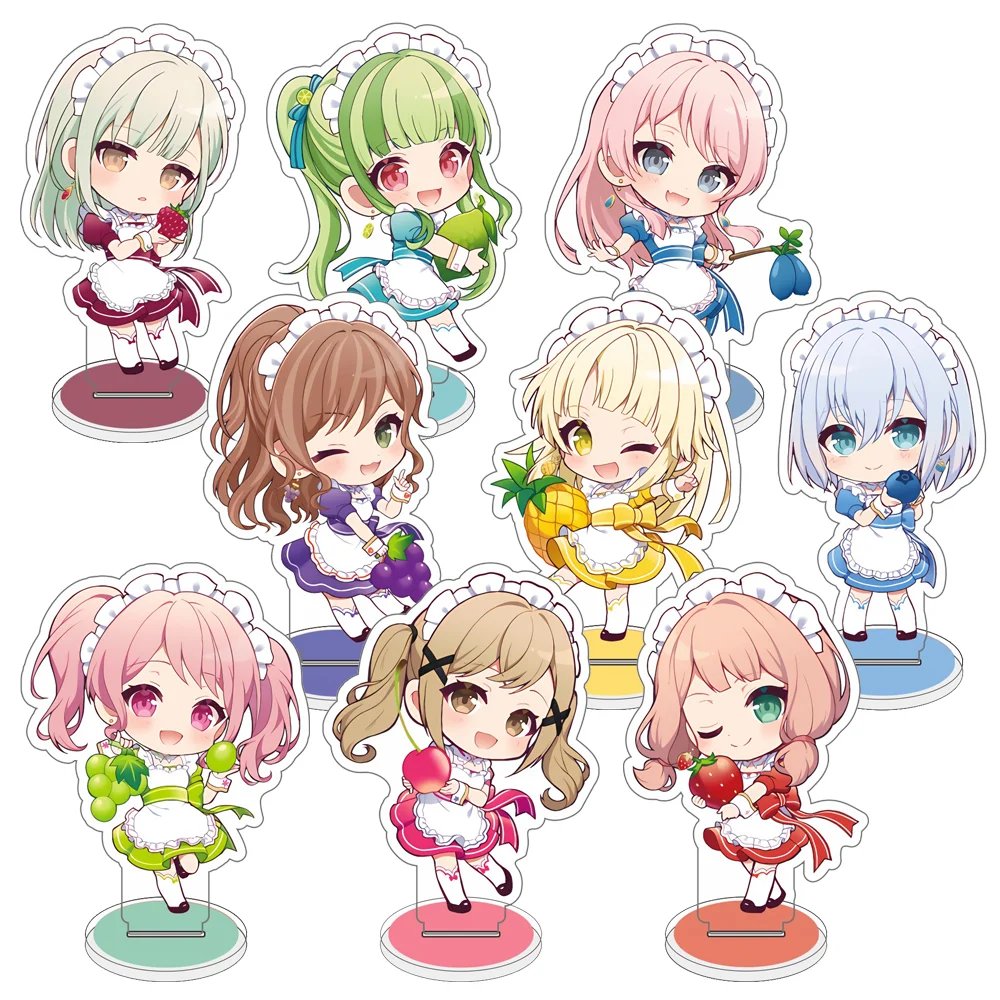 

BanG Dream! Anime Acrylic Figures Stand Model Friends Keychain Fans Gifts Sakiko Soyo Display Keychain Ornaments Sweet Girl
