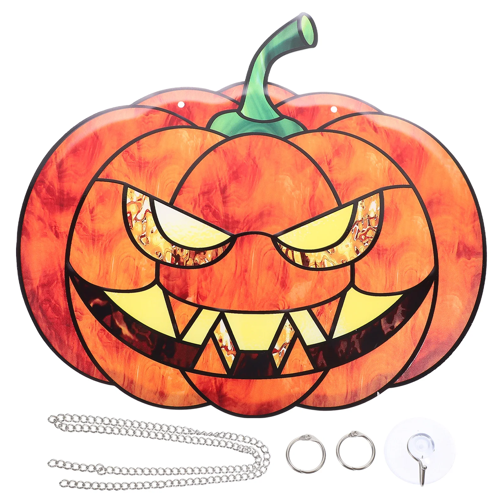 

Halloween Pumpkin Door Sign Acrylic Iron Decorative Hanging Pendant For Home Party Garden Halloween Decorations Pumpkin Wall