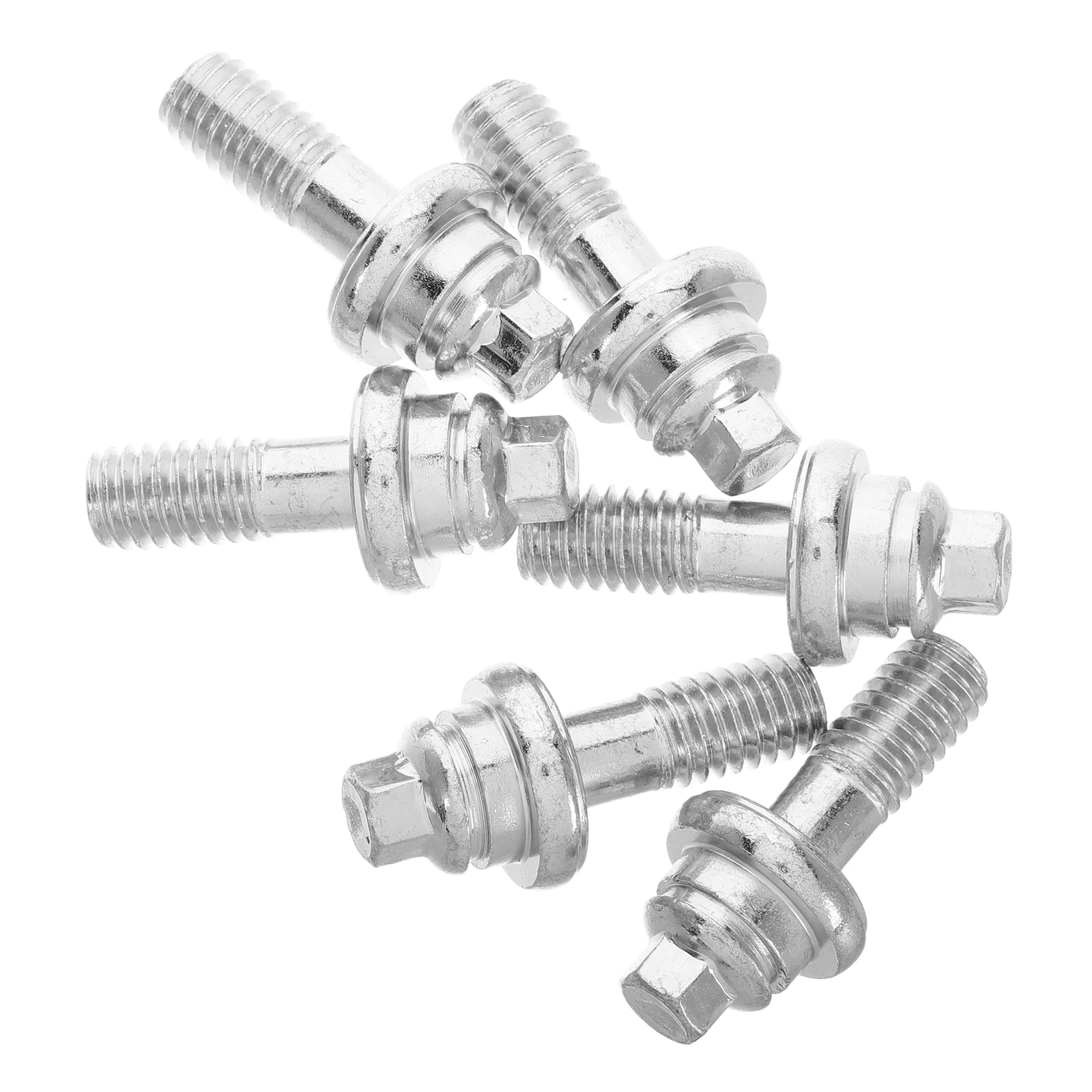 

6Pcs Side Mount Terminal Bolts Copper Metal Bolt Accessory for Car Motorcycle Marine Secure Connection