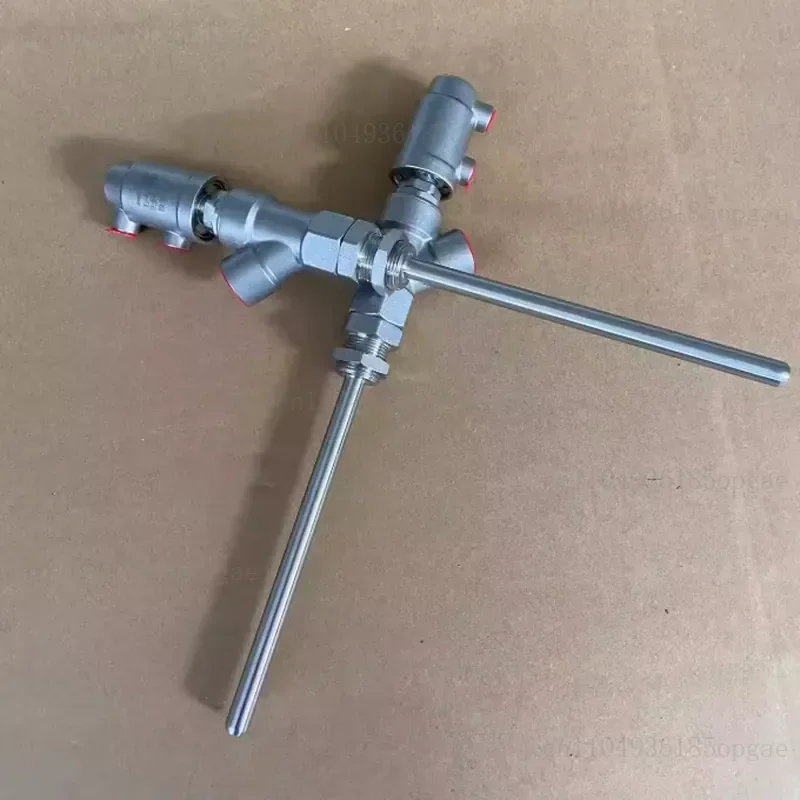 New Condition Stainless Steel Pneumatic Filling Nozzle Reverse Suction Flow Control Valve Packaging Machinery Parts