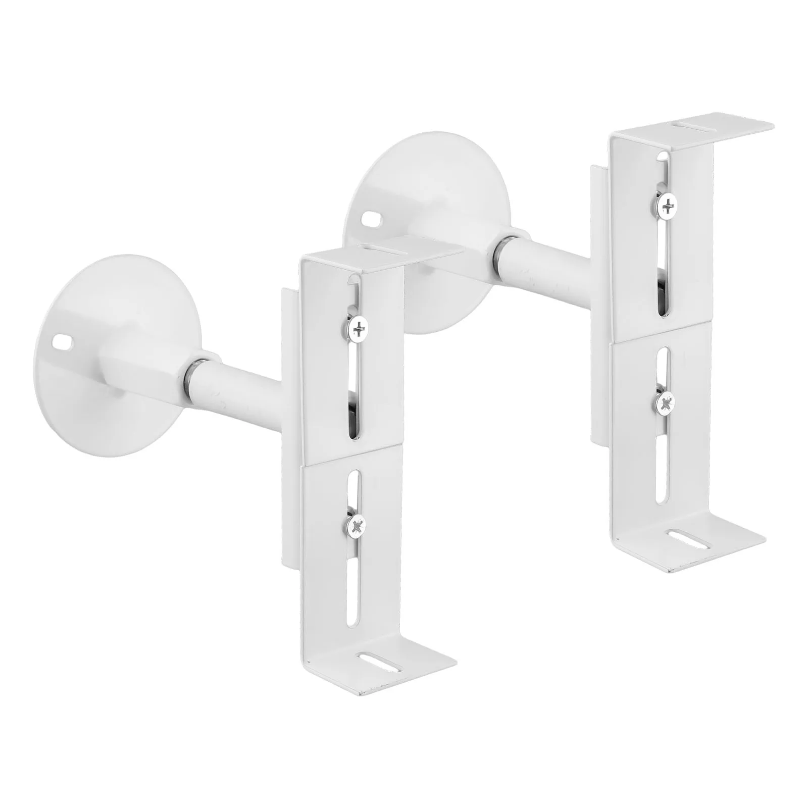 2pc Adjustable Aluminum Radiator Floor Brackets Designed for Stable Vertical Positioning and Height Customization