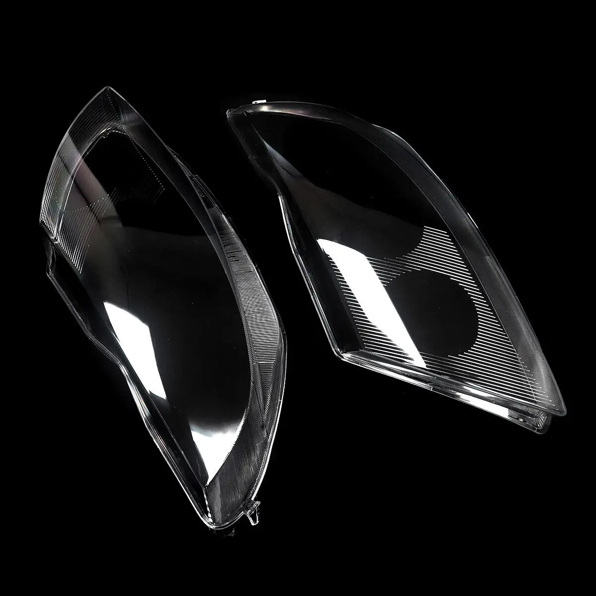 Left & Right Auto Front Headlight Cover Lens Transparent Glass Headlamps Lampshade Lamp Shell  Fits BMW Z4 E85 2003-2008 Clear view 5