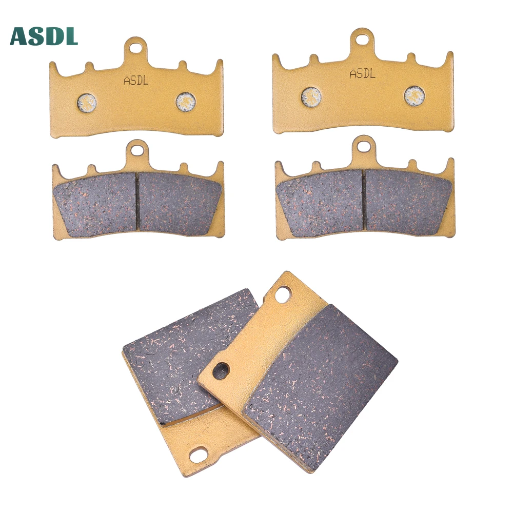 

Motorcycle Part Front Rear Brake Pads Set for KAWASAKI ZRX1100 ZR 1100 97-00 ZRX1200 R ZR1200 01-08 ZX7-R ZX12 R ZX1200 ZX750