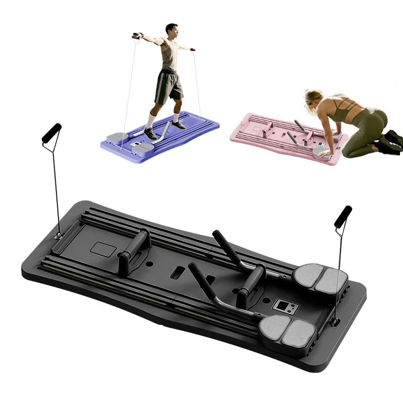 

2026 Large Folding Pilates Reformer Board Core Yoga Bed Home Fitness Equipment Weight Loss Pilates Board Machine