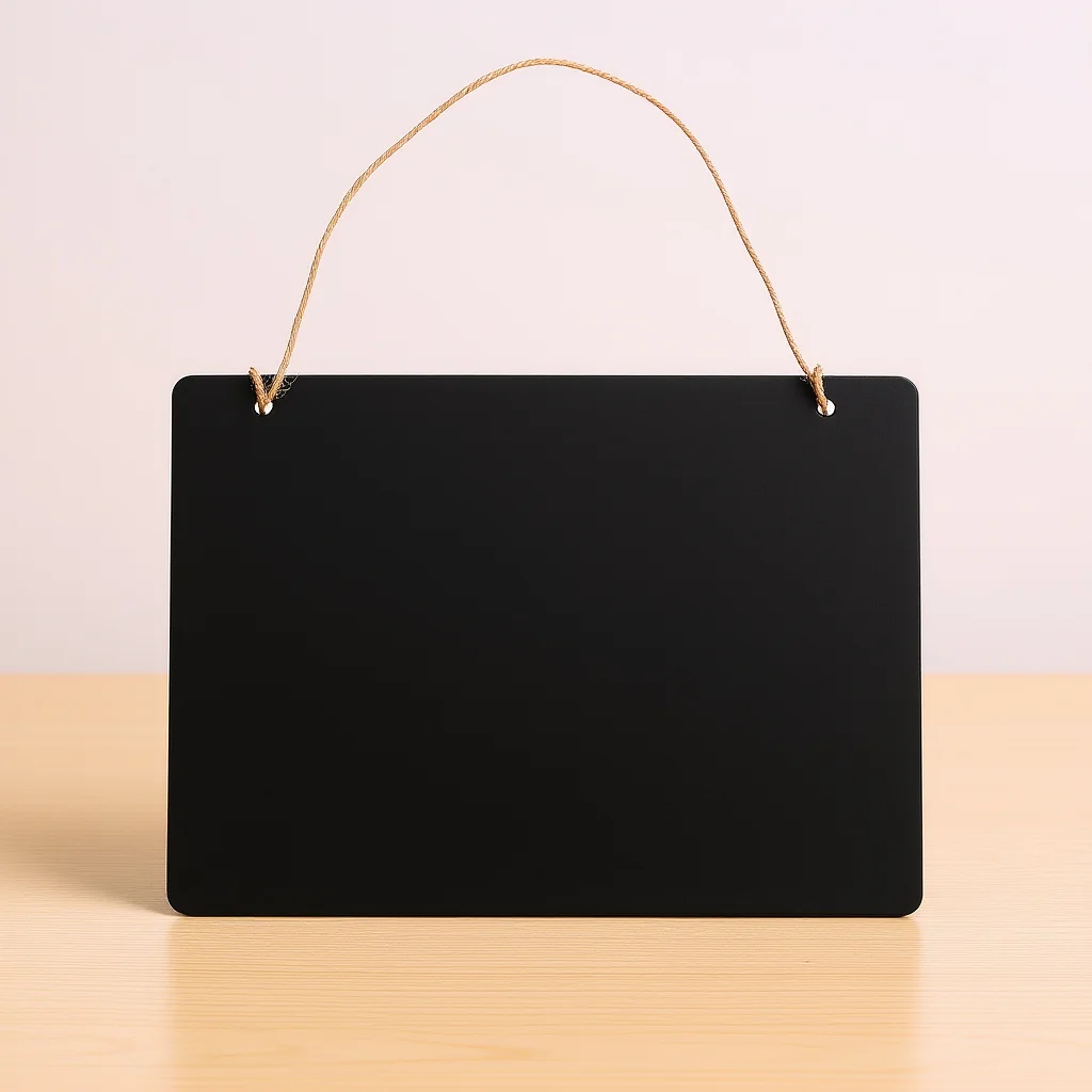 160209 قطعة ديكور السبورة علامات معلقة قابلة لإعادة الاستخدام السبورة تسجيل صغير الحجم رسالة المجلس على الوجهين قابل للمسح جدار ديكور تسجيل #6